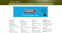 Desktop Screenshot of pezimclinic.com